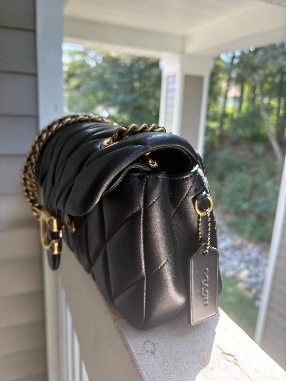 Coach Tabby Shoulder Bag 26 With Pillow Quilting